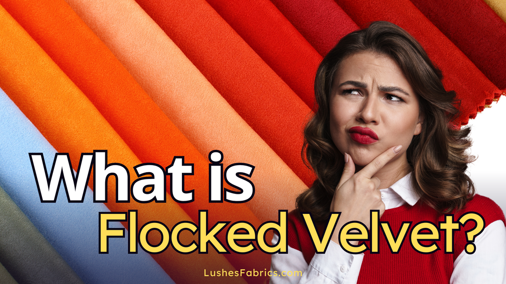 What Is Flocked Velvet Fabric?