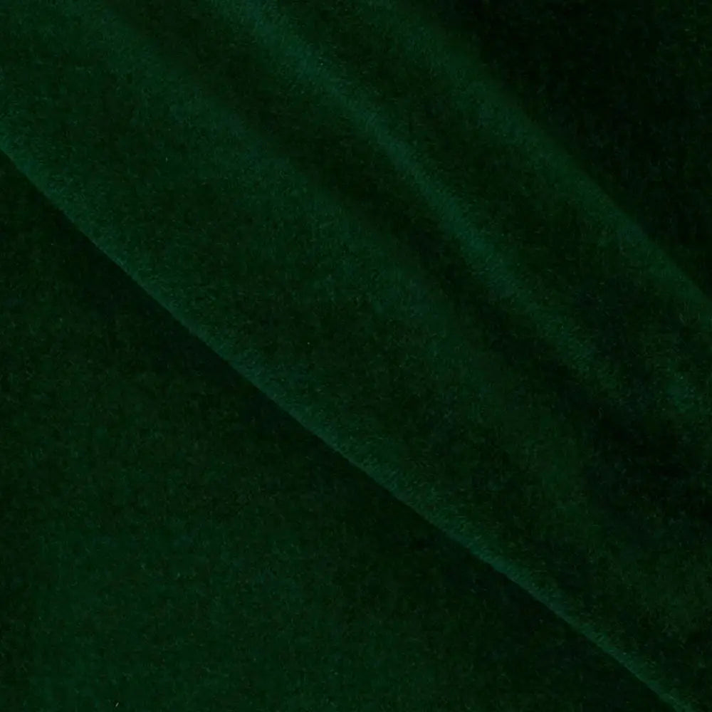 Forest Green Flocked Velvet Fabric