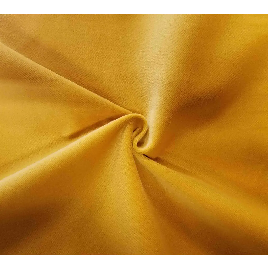 Soft Muted Yellow, Microfiber Velvet Fabric, Upholstery / Heavy Drapery, 54 Wide