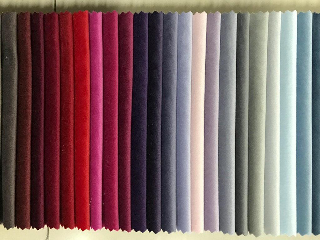 Wholesale Cotton Velvet Fabric Sold by the Roll - LushesFabrics