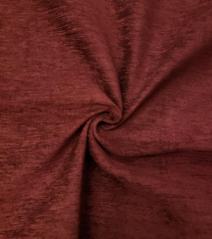 Maroon Fire Treated Velvet Fabric 54 inch Wide (Sold By The Roll) - 50 Yards - LushesFabrics