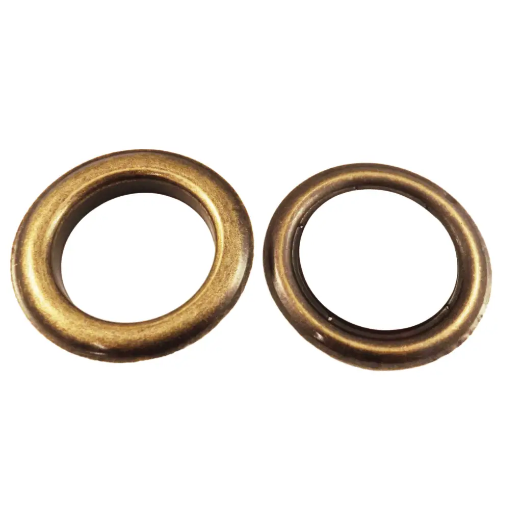 Antique Brass Metal Grommets Eyelets Size # 12