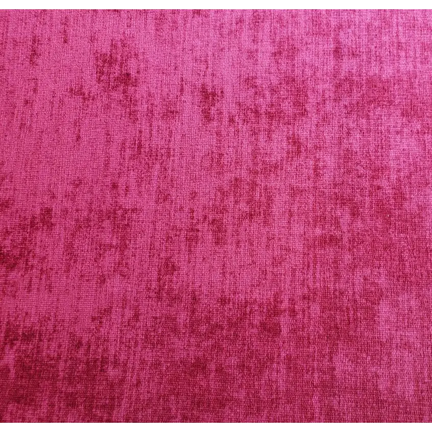 Cranberry Red Paloma Collection Velvet Fabric by The Yard