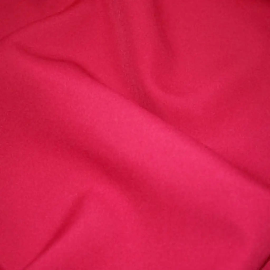 Fuchsia Flocked Velvet Fabric