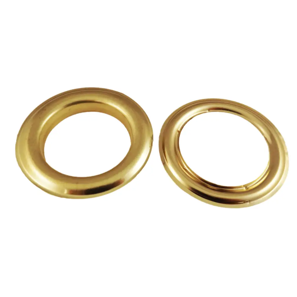 High Quality Custom Logo 40mm Brass Curtain Grommets Eyelets - China  Grommets and Curtain Eyelets price