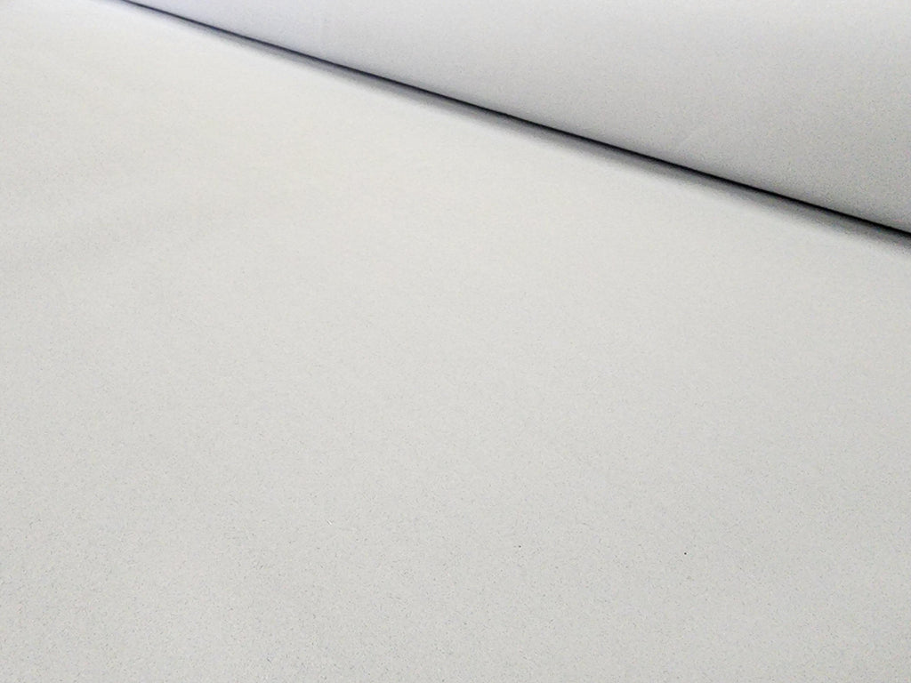 Premium White Polyester Coated Blackout/Thermal Lining Fabric 57 inch wide - LushesFabrics