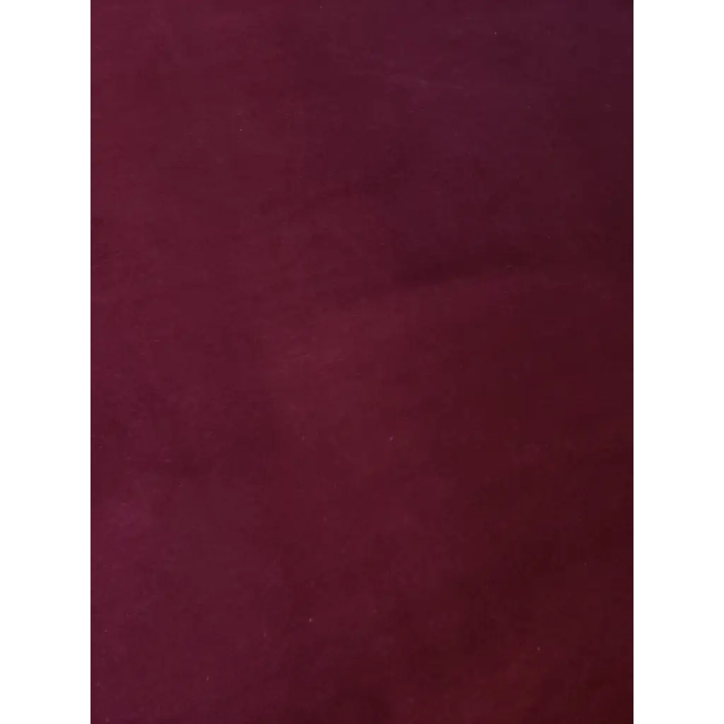 Maroon Cotton Velvet Fabric