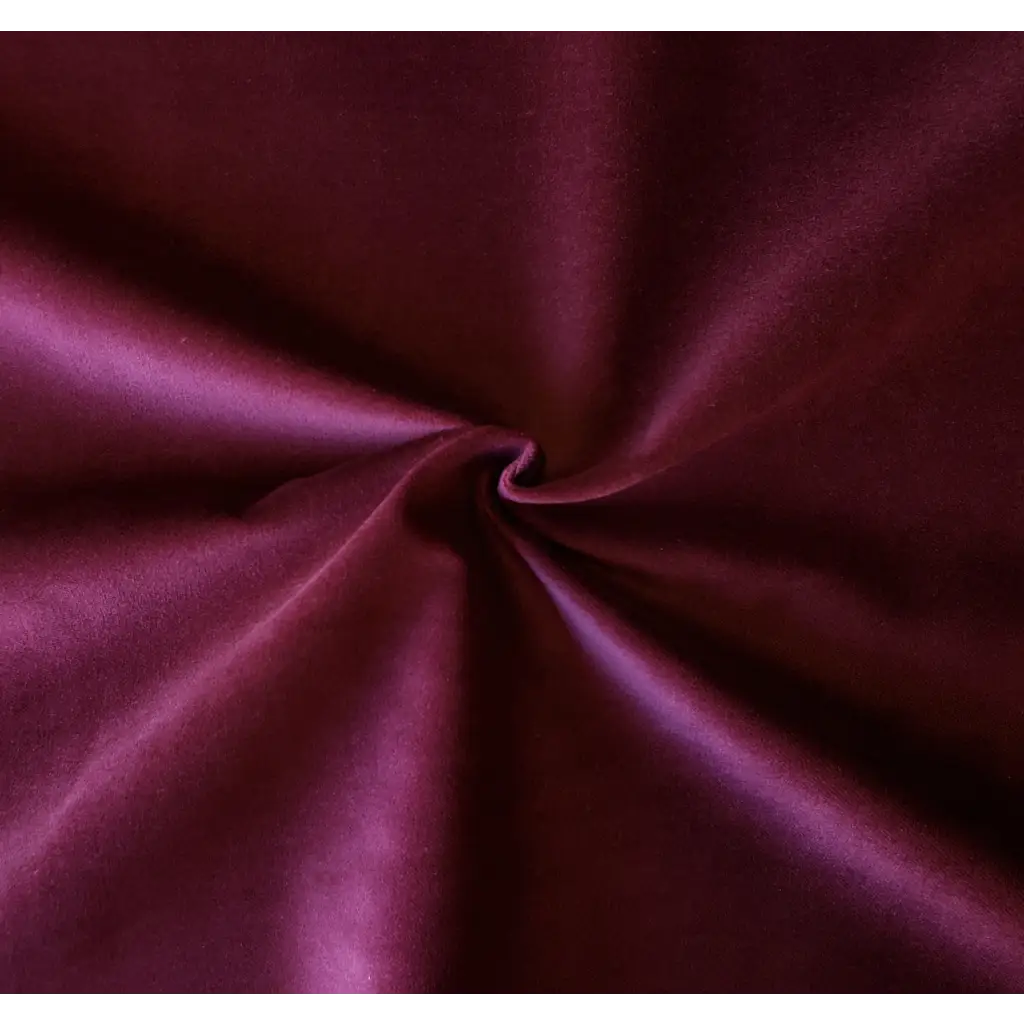 Maroon Cotton Velvet Fabric