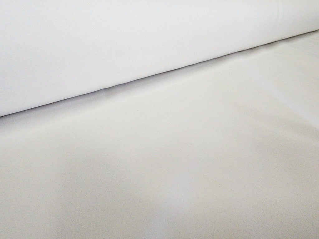 White Polyester Lining Fabric 59 inch Wide - LushesFabrics