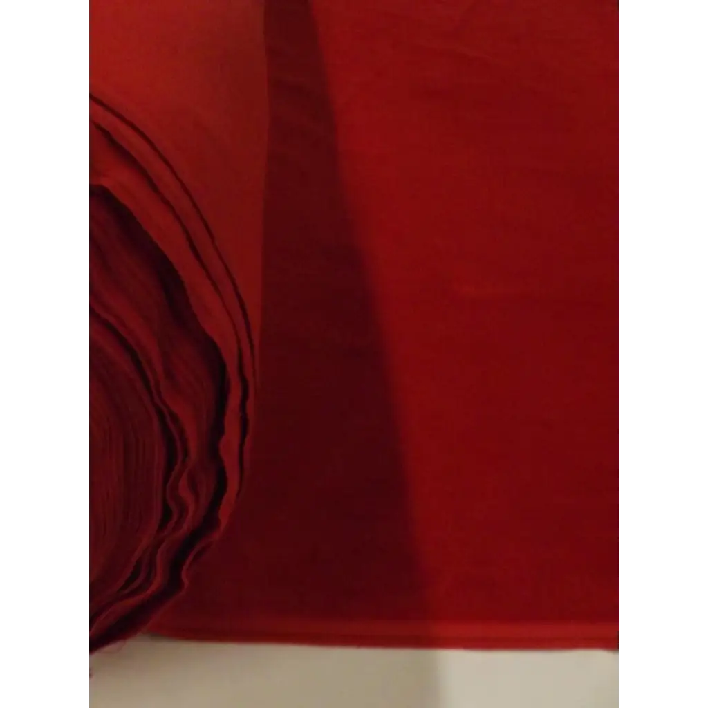 Red Cotton Velvet Fabric